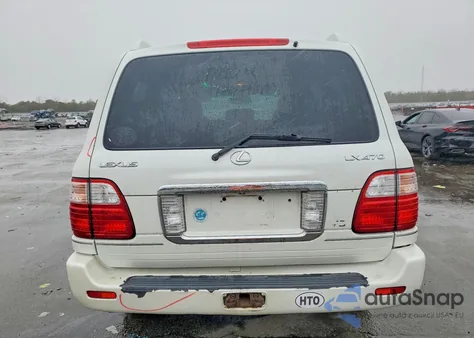 2005 Lexus Lx 470 Base z USA, uszkodzony, nr VIN JTJHT00W653551115